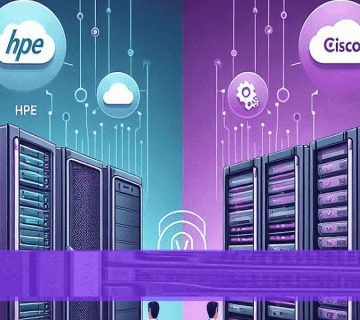مقایسه تجهیزات شبکه سیسکو و HPE